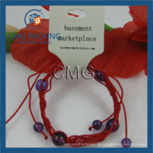 Gefaltete Halskette Schmuck-Display-Karte (CMG-028)